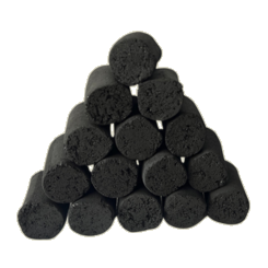 Shisha charcoal finger shape