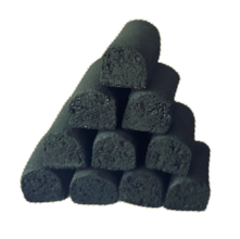 Shisha charcoal half finger shape